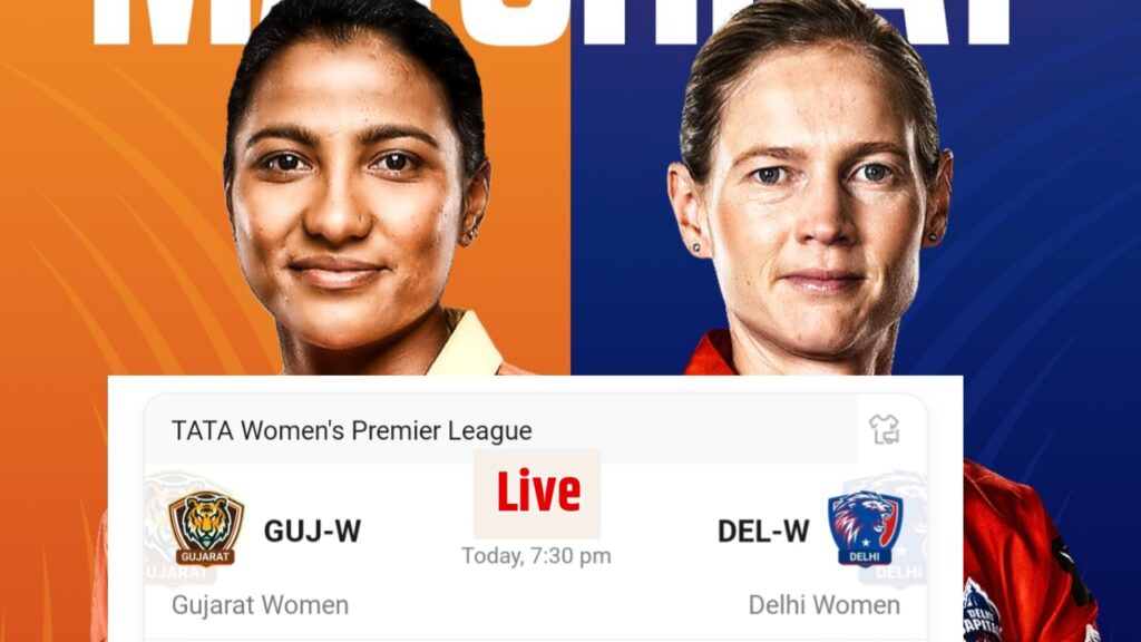 GUJ-W vs DEL-W, wpl 2024